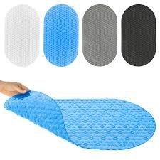 BATH MAT 38X15IN BLUE