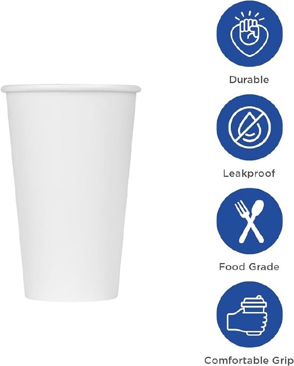 4 oz Paper Coffee Cups | White