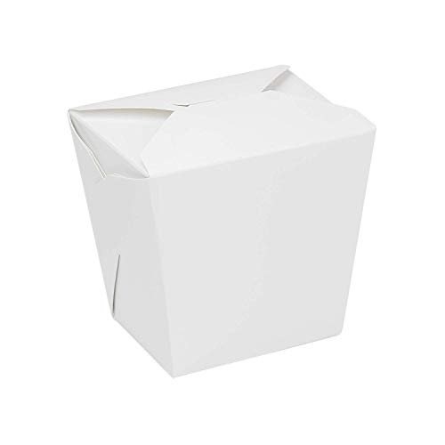 32 oz Paper Take-Out Boxes, White