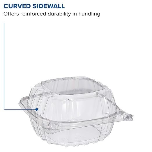 6''x 6'' Hinged Food Containers