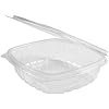 24 oz PET Plastic Hinged Deli Container