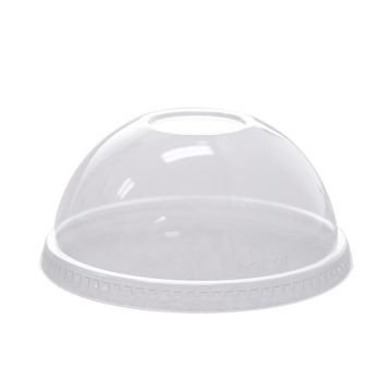 98mm PET Dome Lids, No Hole