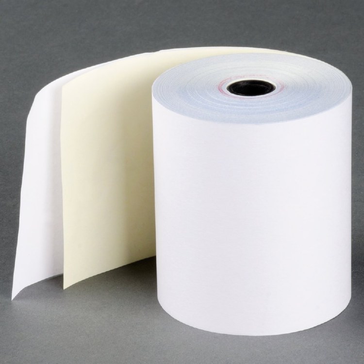 Two-Ply Carbonless 3' Width Register Roll