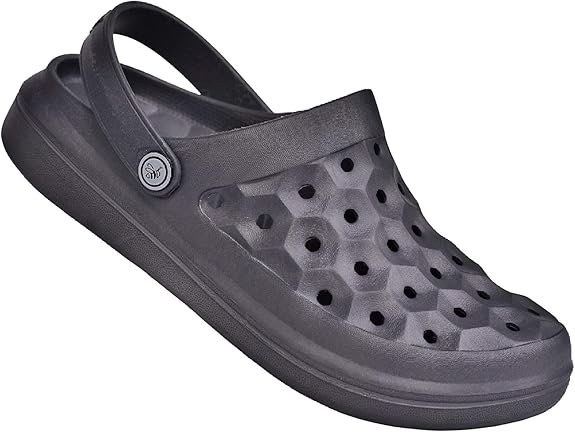 Modern Clog - Charcoal W6