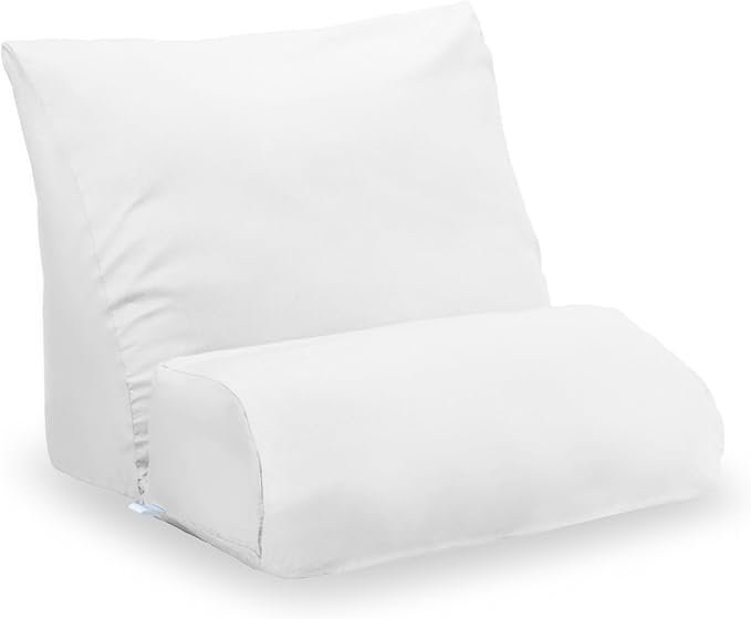 Contour Flip Pillowcase Pillow Cover Protector, White - Standard