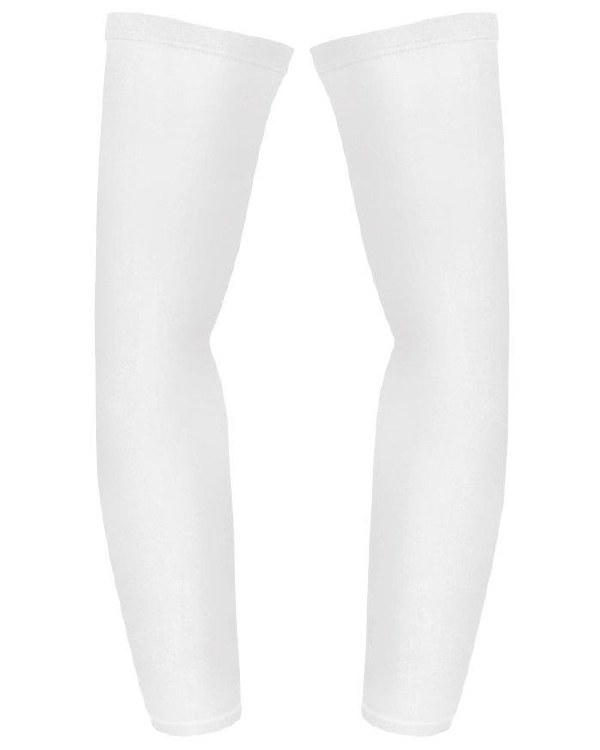 Spandex Med Sleeves- Small, White