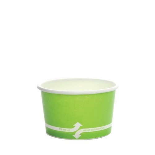 Karat 4oz Food Containers (76mm), Green-Case