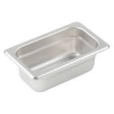 2.5IN 24G 1/9 SS STEAM PAN ANTI JAM