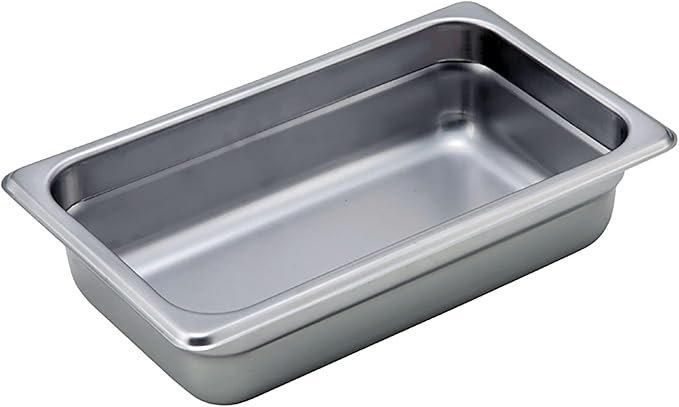 2.5IN 24G 1/4 SS STEAM PAN ANTI JAM