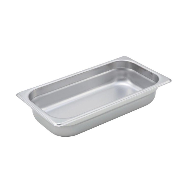 2.5IN 24G 1/3 SS STEAM PAN ANTI JAM