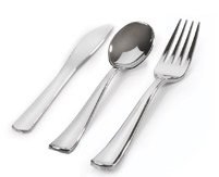 CUTLERY COMBO SET SILVER | CASE
