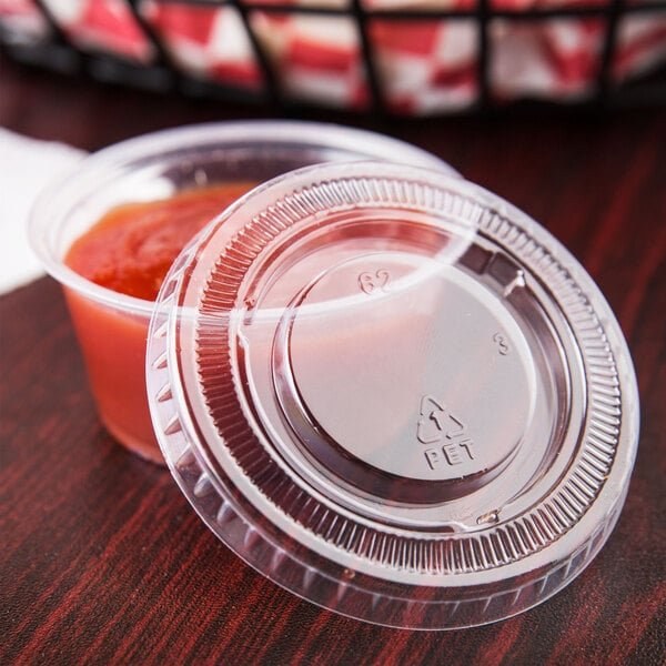Portion Cup Lids 1.5-2oz-Case