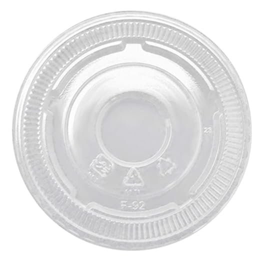 Plastic Cup Lids | No Hole
