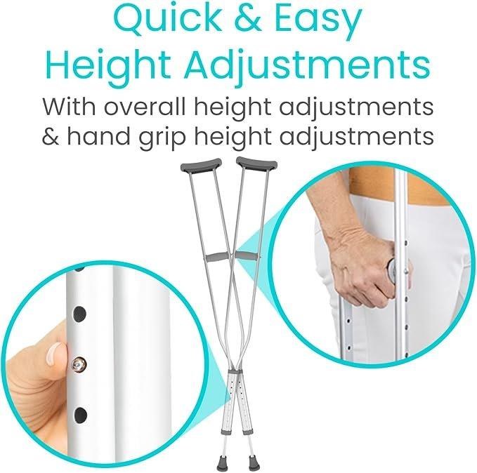 CRUTCHES ADULT PAIR
