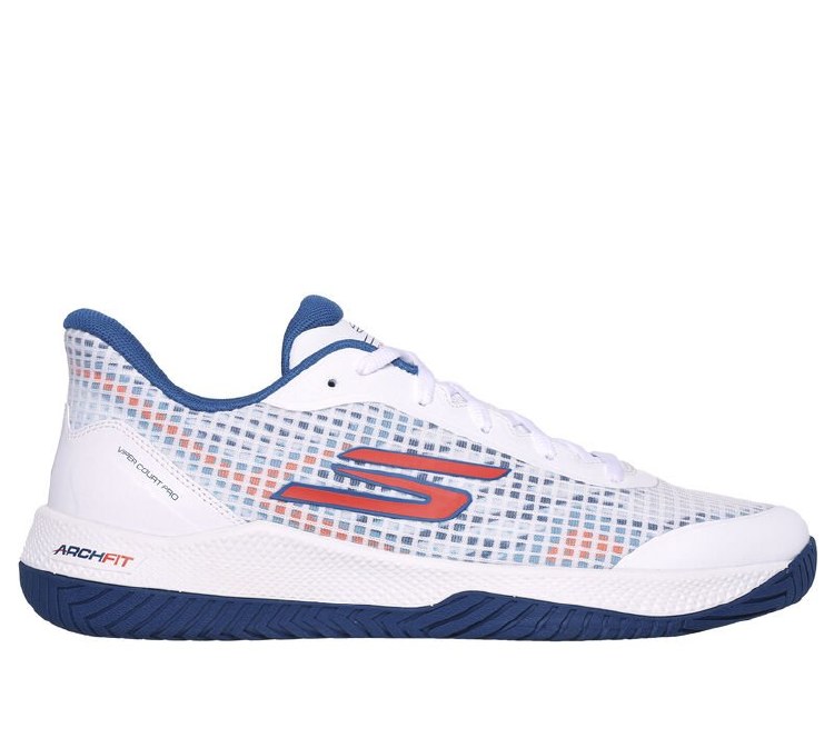 Men's
 Skechers Viper Court Pro White/Turquoise 11