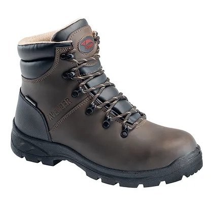 Men's MID Work Boot,Soft Toe, Brown-Size 8.5