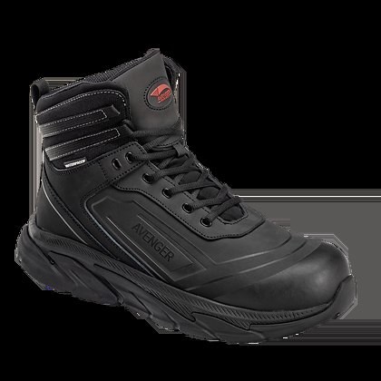 K4 AVENGER MID STEEL TOE BOOT BLACK