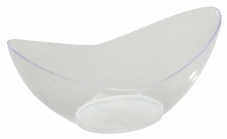 5" X 2.6" TINY TUREENS (OVAL BOWL) | CLEAR