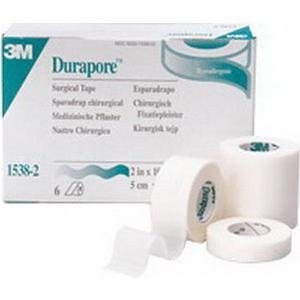 Durapore™ Silk-Like Cloth Surgical Tape, 2" x 10 yds-Box