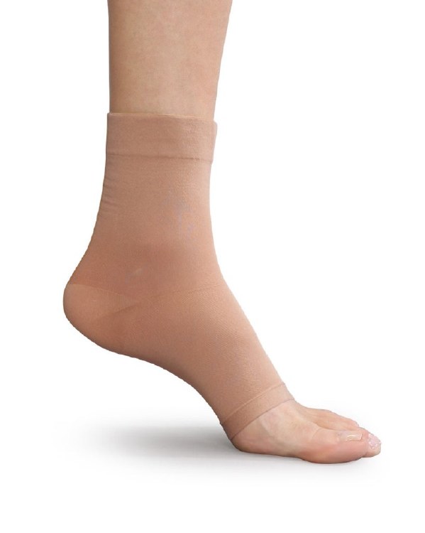 MODERATE SUPPORT OPEN-TOE ANKLET-Large
