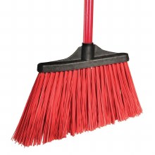 Full-Size Angle Broom Red