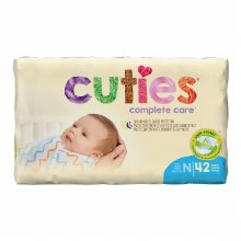 Unisex Baby Diaper Cuties® Complete Care Newborn