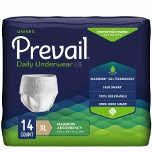 Prevail Super Plus Absorbent Protective Underwear X-
Large