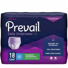 Female Adult Absorbent Underwear Large