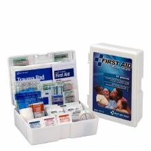 First Aid Kit, 80 Piece, Plastic Case First Aid Kit, 80 Piece, Plastic Case