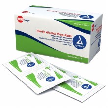 Large Alcohol Prep Pad - Sterile