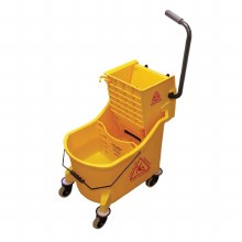 MaxiPlus® Mop Buckets & Wringer,Yellow