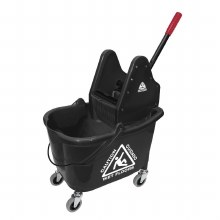 Premier Downpress Mop Bucket & Wringer,Black