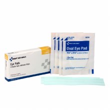 Sterile Eye Pads, Box Of 4 Pads And 4 Adhesive Strips