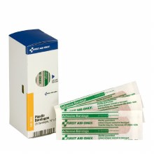 SmartCompliance Refill 3/4"X3" Adhesive Plastic Bandages