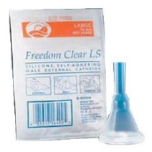 FREEDOM CLEAR LONG SEAL SELF-ADHERING MALE EXTERNAL CATHETER, 35
MM FREEDOM CLEAR LONG SEAL SELF-ADHERING MALE EXTERNAL CATHETER, 35
MM