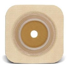 Natura Stomahesive® Cut-to-fit Flexible Wafer 4" x 4" Flange 1-1/2" Tan