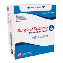 4x4 12ply Sterile Gauze Sponge