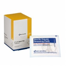 4"X4" Sterile Gauze Pads, 20 Per Box