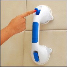 Suction Grab Bar 11.5" L Non-Adjustable