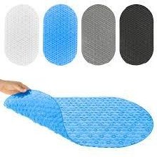BATH MAT 38X15IN BLUE