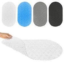 BATH MAT 38X15IN CLEAR