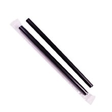 9" Boba Straws,Solid Black