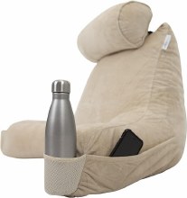 BACKREST PILLOW BROWN