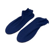 Large Navy Non-Skid Slippers