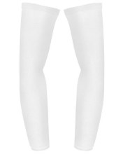 Spandex Med Sleeves- Reg, White