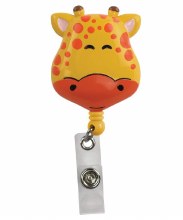 Deluxe Retracteze™ ID Holder- Giraffe