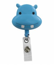 Deluxe Retracteze™ ID Holder- Hippo