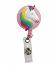 Deluxe Retracteze™ ID Holder- Unicorn