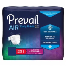 Prevail Air Briefs Size 1-Case