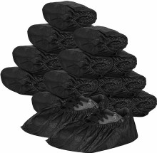 Standard Shoe Covers,Black-Case